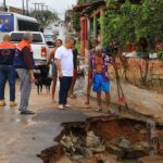 Fred Campos e Mariana Brandão lideram vistorias e ações emergenciais