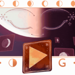 Google comemora Lua minguante de janeiro com doodle interativo