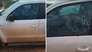 Homens são executados a tiros dentro de carro em Barra