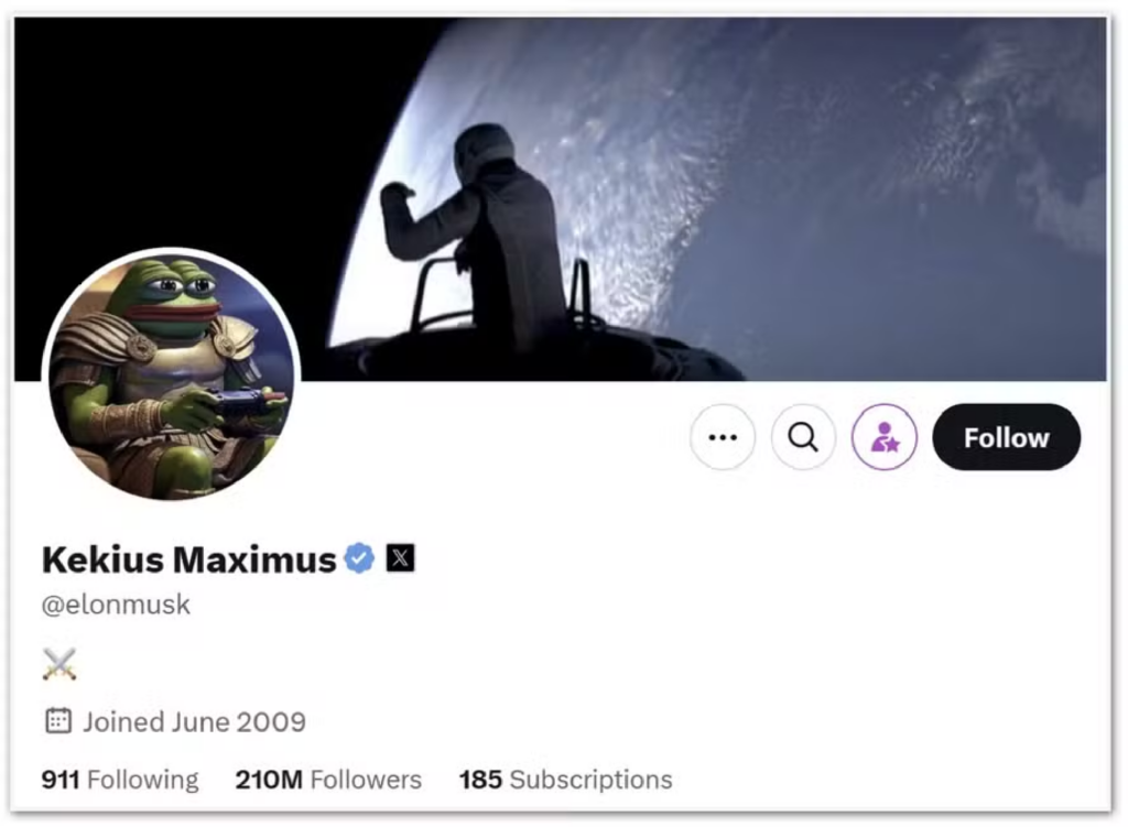 Kekius Maximus: o que é o nome de Elon Musk