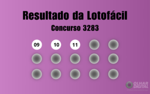 Lotofácil 3283: veja resultado de hoje, quinta-feira (2)