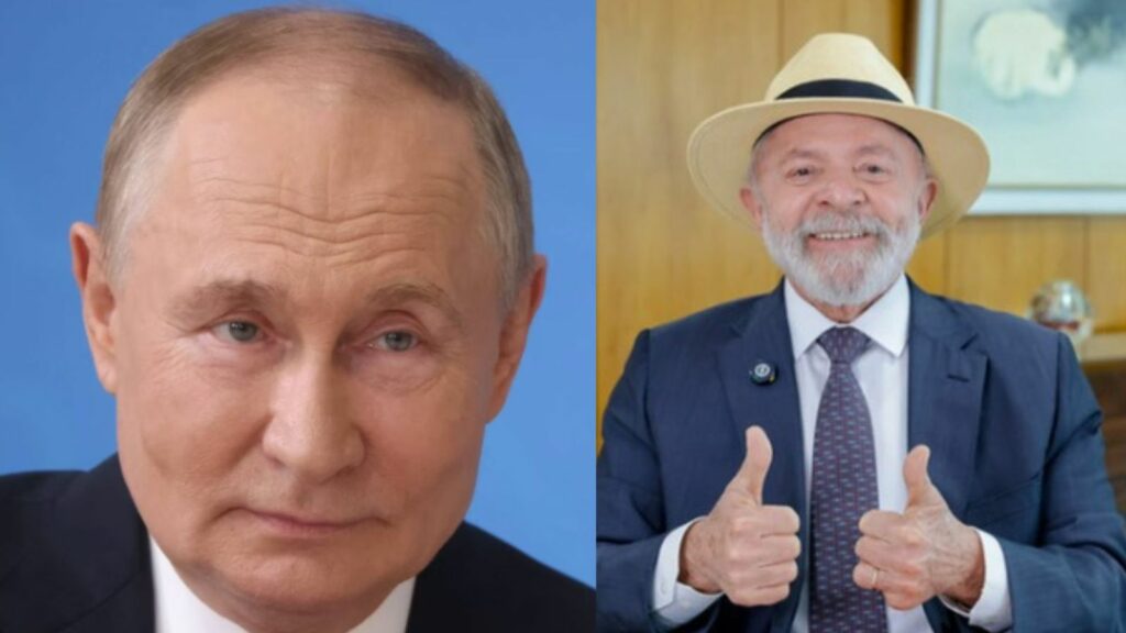 Lula afirma que Vladimir Putin “demonstrou interesse” em proposta de