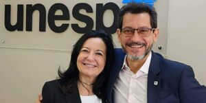 Maysa Furlan e Cesar Martins assumem reitoria e vice da