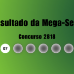 Mega-Sena 2818: veja resultado de hoje, terça-feira (21)