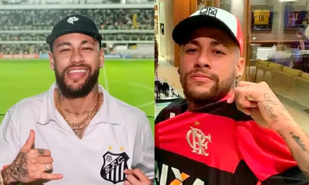 Neymar planeja jogar por Flamengo e Santos em 2025