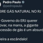 Pedro Paulo critica decisão de Cláudio Castro de renovar a