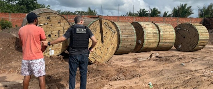 Polícia Civil do Maranhão recupera carga de alumínio avaliada em