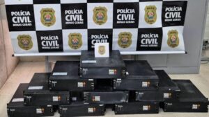 Polícia recupera baterias de lítio furtadas que causaram “apagão digital“