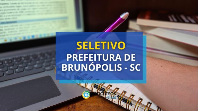 Prefeitura de Brunópolis - SC: até R$ 4,5 mil em