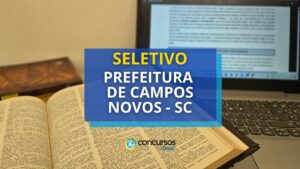 Prefeitura de Campos Novos - SC abre dois editais de