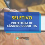 Prefeitura de Cândido Godói – RS divulga seletivo para Educação