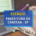 Prefeitura de Canitar - SP divulga edital de estágio