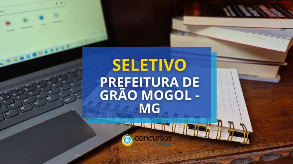 Prefeitura de Grão Mogol - MG: até R$ 10 mil