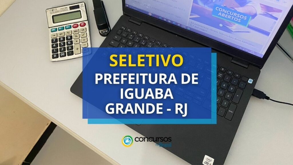 Prefeitura de Iguaba Grande - RJ anuncia seleção simplificada