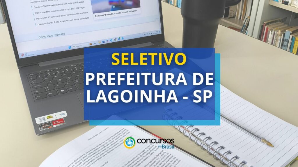 Prefeitura de Lagoinha - SP: novo edital para Professores