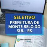 Prefeitura de Monte Belo do Sul