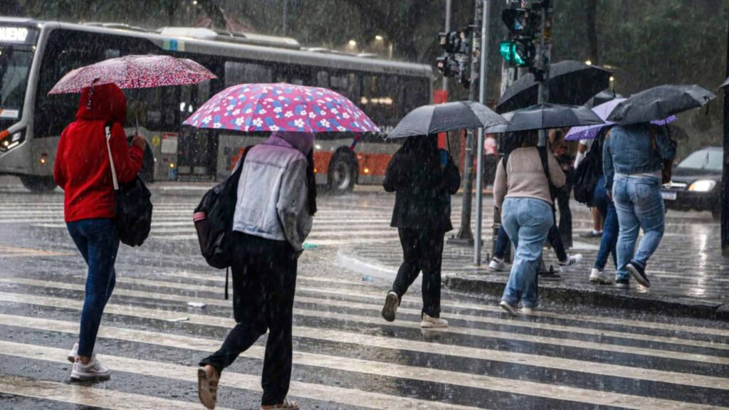 Primeira frente fria de 2025 traz chuva para a região