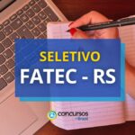 RS abre vagas em seletivo; ganhos de R$ 11 mil