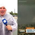 Reinaldo Gottino leva chuva, dá o dobro de Datena e