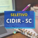 SC abre processo seletivo com diversas vagas