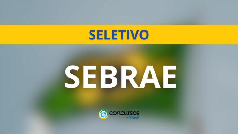 SEBRAE divulga novo seletivo com vagas de R$ 14,9 mil