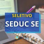 SEDUC SE divulga edital com 17 vagas; inicial de R$