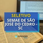 SEMAE de São José do Cedro