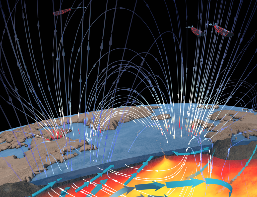 Satélites detectam sinais magnéticos das marés da Terra com precisão