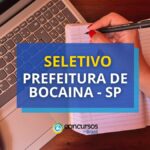 Seletivo Prefeitura de Bocaina - SP vai contratar Professores