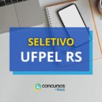 UFPel abre seletivo com mais de 40 vagas; até R$