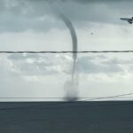 VÍDEO: Tromba D’água é avistada na Praia de Panaquatira em