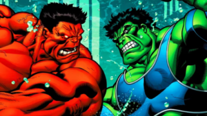 Veja as diferenças entre o Hulk Vermelho e o Hulk