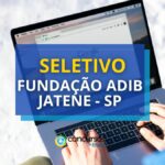 edital de seletivo para nível Técnico