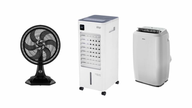 Ofertas do dia: para se refrescar no verão! Ar-condicionado, ventilador