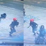 Bandidos trocam tiros com policial durante assalto a loja no