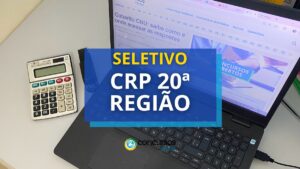 CRP 20 abre processo seletivo com vagas em dois estados