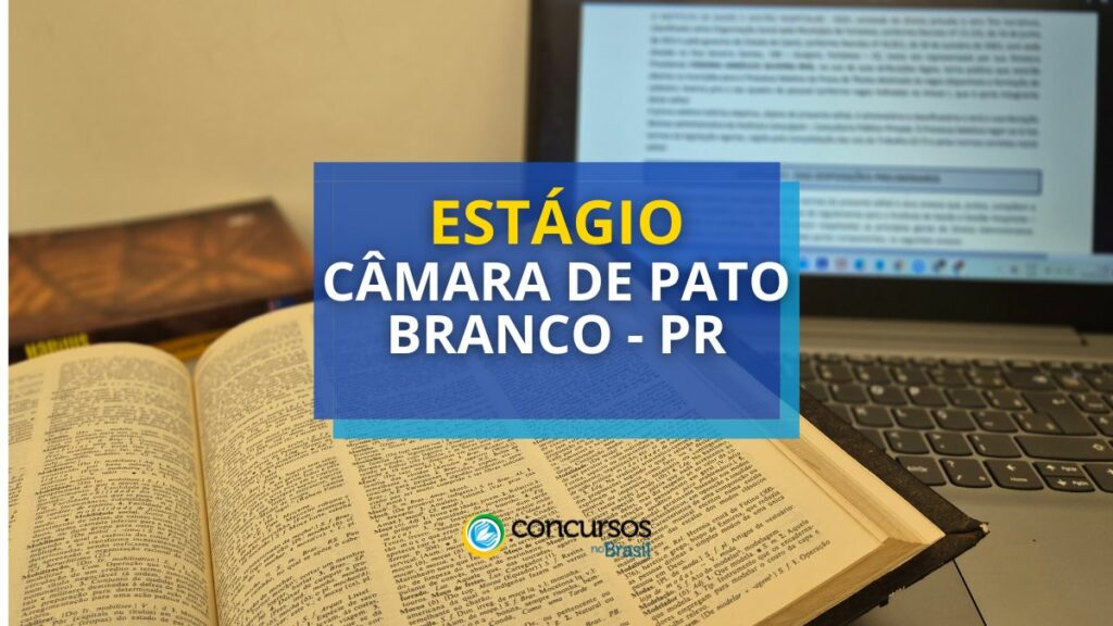 Câmara de Pato Branco - PR divulga seletivo para estágio