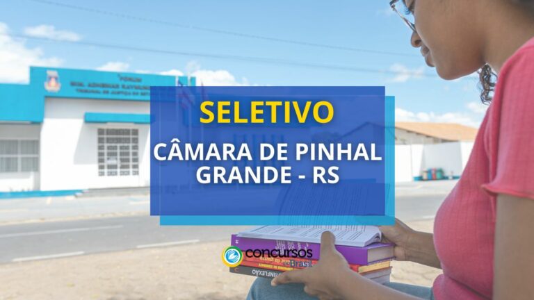 Câmara de Pinhal Grande - RS abre vaga para nível