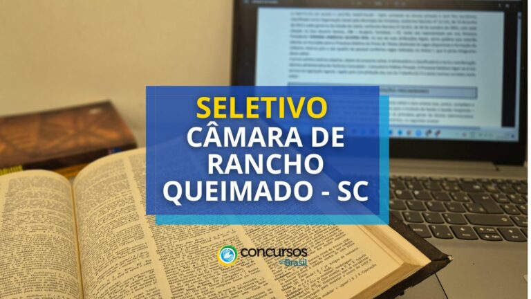 Câmara de Rancho Queimado - SC abre processo seletivo