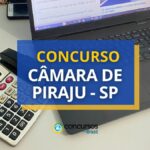 Concurso Câmara de Piraju - SP oferece ganhos de R$