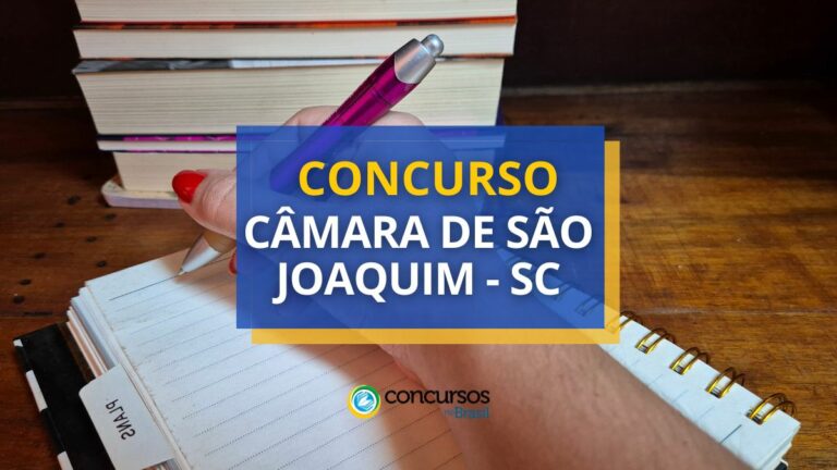 Concurso Câmara de São Joaquim