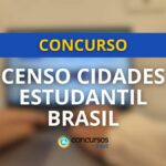 Concurso Censo Cidades Estudantil Brasil abre mais de 3,1 mil