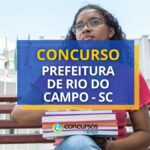 Concurso Prefeitura de Rio do Campo