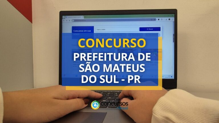 Concurso Prefeitura de São Mateus do Sul