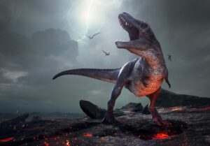 E se os dinossauros nunca tivessem sido extintos?