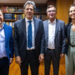 Em Brasília, Rodrigo se encontra com Haddad para tratar da