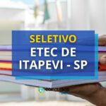 Etec de Itapevi - SP: edital de seletivo aberto para