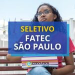 Fatec de São Paulo - SP abre novo edital de