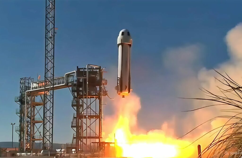 Gravidade lunar é simulada pela Blue Origin em missão espacial