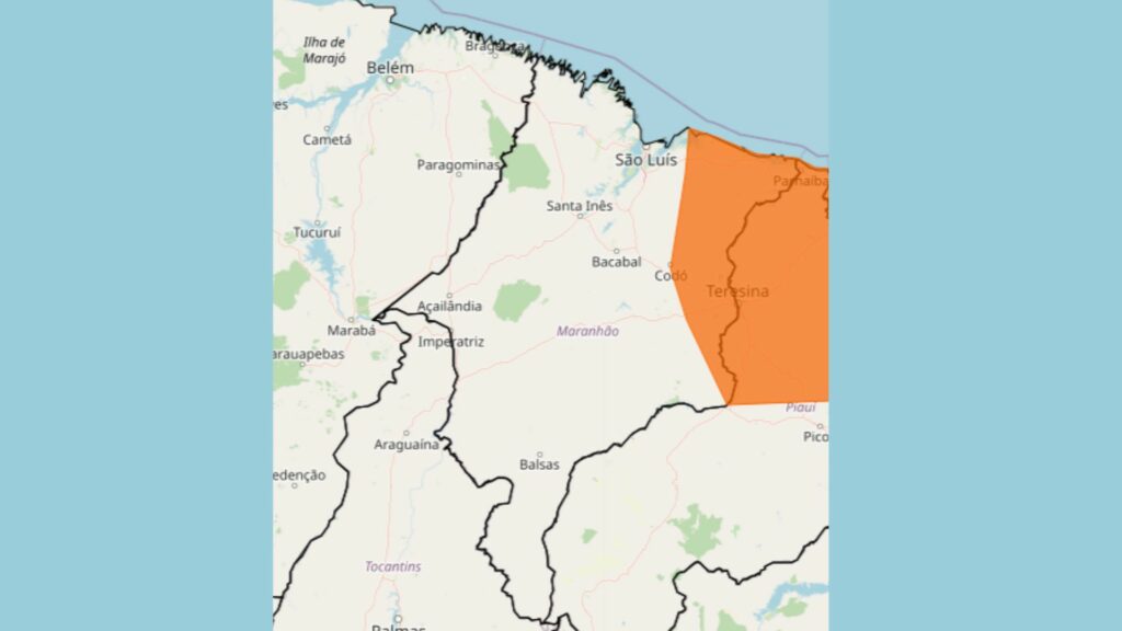 INMET emite alerta laranja para 38 cidades do MA